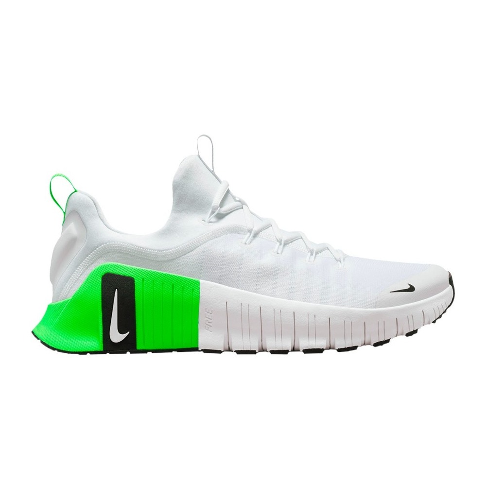 Nike Free Metcon 6 White Green Strike Black FJ7127-107 Men Training Shoes Size10 - Picture 2 of 8